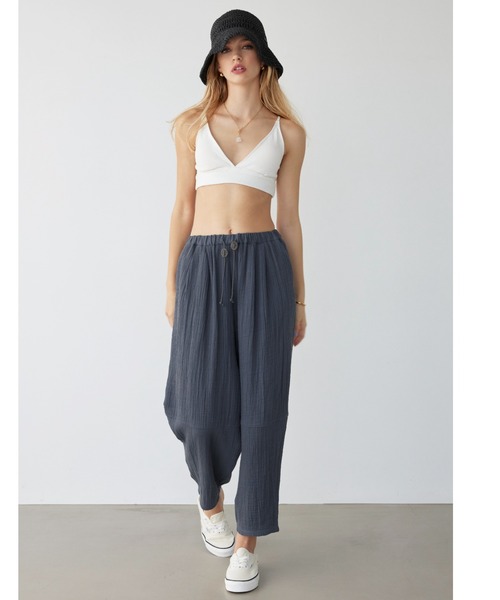 ALEXIA STAM（アリシアスタン）の「Cozy Cotton Gauze Pants