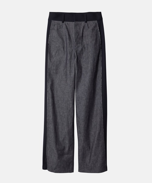 LE CIEL BLEU（ルシェルブルー）の「ツートーンローデニムパンツ / Two