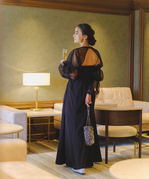 Kastane（カスタネ）の「【オケージョンドレス/結婚式/2サイズ展開/SET