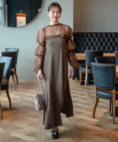 Kastane（カスタネ）の「【オケージョンドレス/結婚式/2サイズ展開/SET