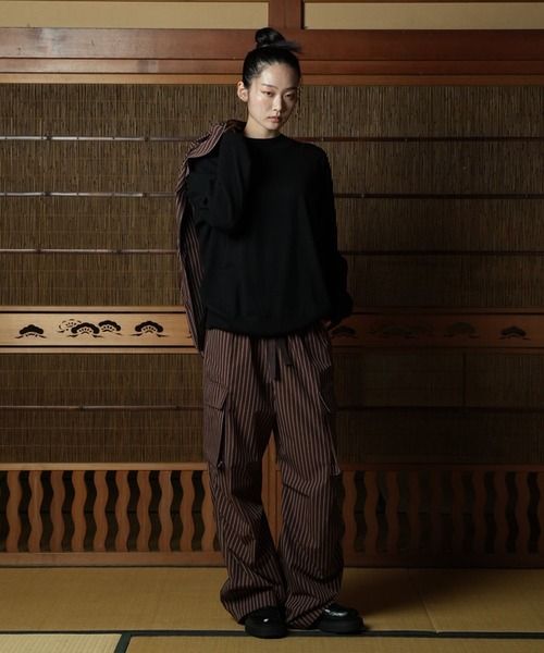 セール】Cargo Silk Pants/カーゴシルクパンツ（カーゴパンツ）｜WITH
