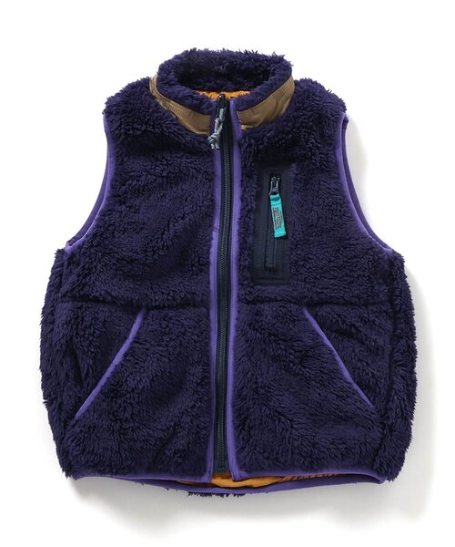 セール】【WEB限定】リバーシブルボアベスト（ダウンベスト）｜BREEZE