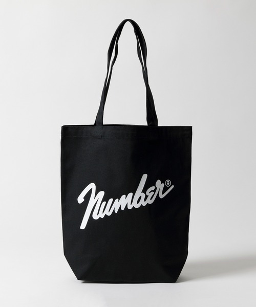 Number⑨ CANVAS TOTE BAG / ナンバーナインロゴ キャンバス トート