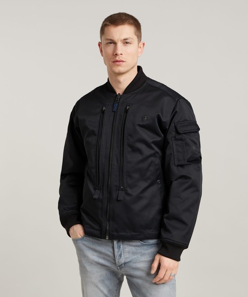 DECK REVERSIBLE BOMBER JACKET/ミリタリーディテールリバーシブル