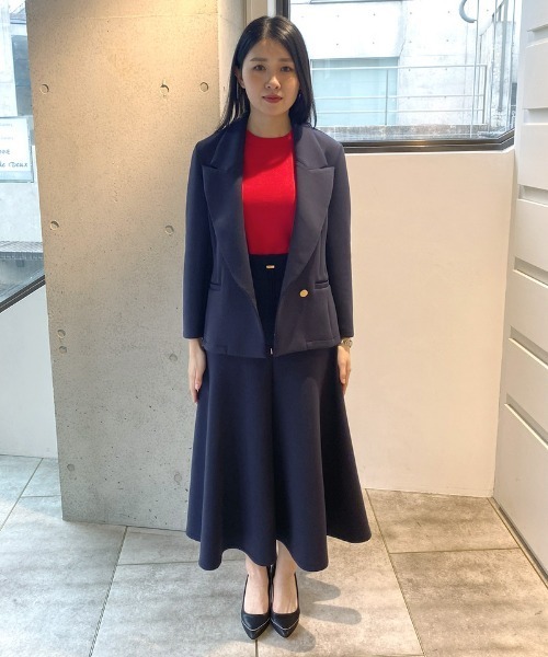 日本製着痩せストレッチカットジャケット（その他アウター）｜JENNE