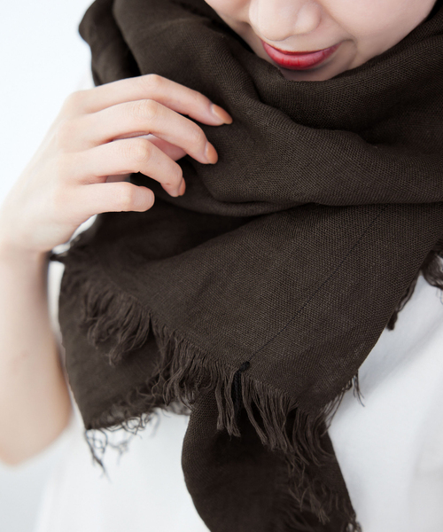 IENA（イエナ）の「【NIMNIMDUAI/ニムニムデュアイ】THICK LINEN SOLID