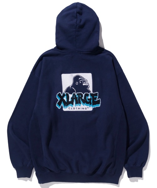 XLARGE（エクストララージ）の「GRAFFITI PULLOVER HOODED SWEAT