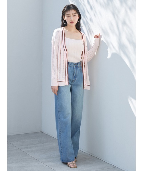 SNIDEL（スナイデル）の「ワイドデニムパンツ（デニムパンツ）」 - WEAR