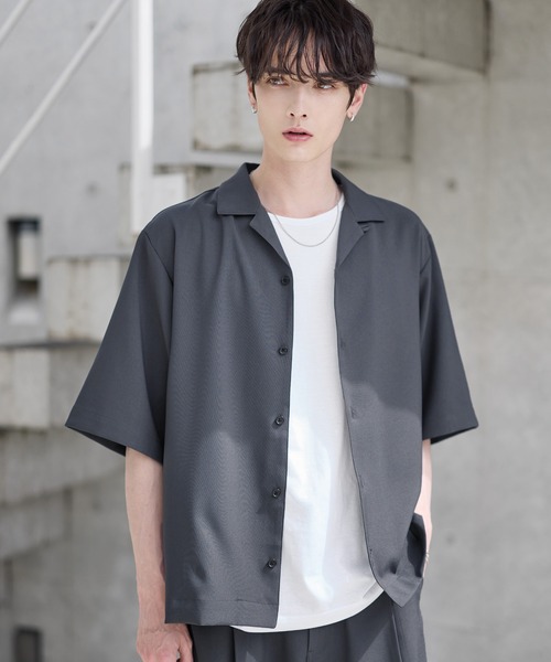 セール】【セットアップ 3点セット】防シワ接触冷感リラックスワイド