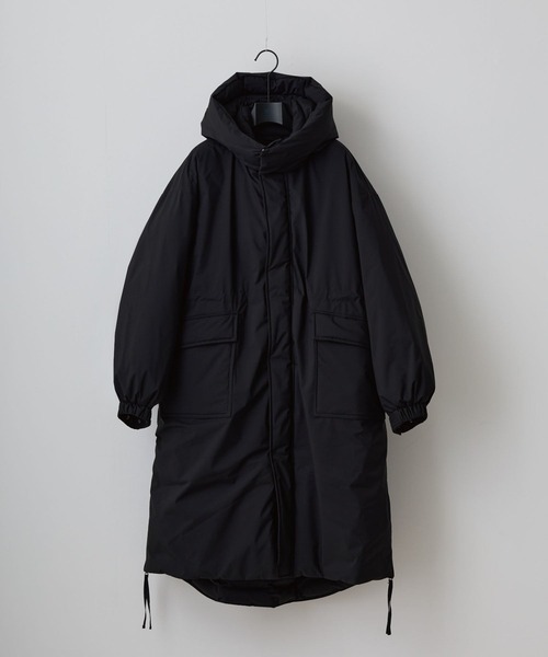 YOSOOU/ヨソオウ】2way Collar Mulitary Design long Coat/ダウン
