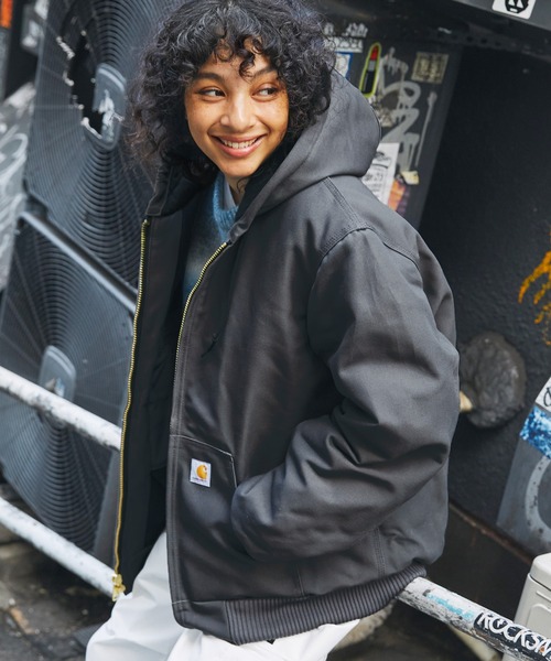 Carhartt カーハート ダックキルティングフードジャケットアクティブ