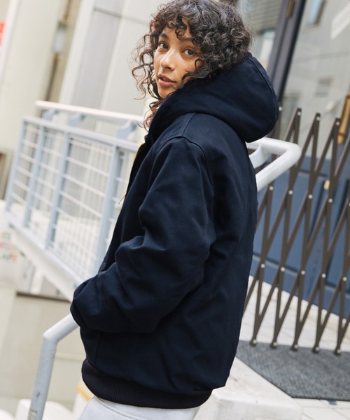 Carhartt カーハート ダックキルティングフードジャケットアクティブ