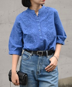 クロップドデニムトップス【MAISON SPECIAL/メゾンスペシャル】（T