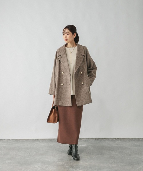 軽やかストレッチ衿2WAYコート⁄115506⁄アウトレット価格 | [公式