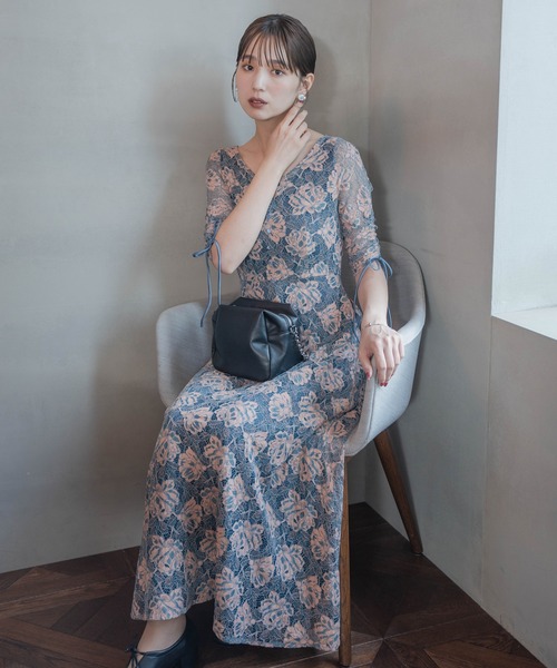 Kastane（カスタネ）の「【オケージョンドレス/結婚式】Uneven bicolor