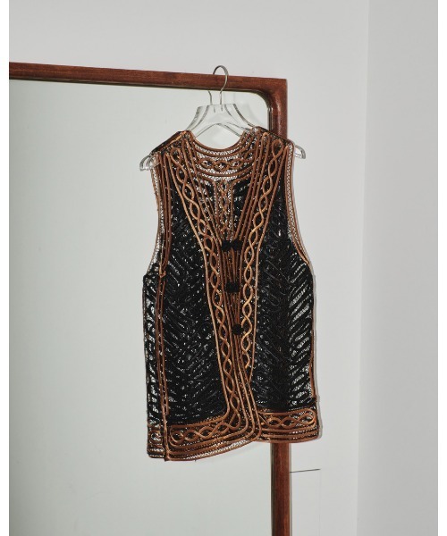 セール】エンブロイダリーミドルベスト（ベスト）｜TODAYFUL（トゥデイ