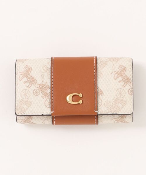 エッセンシャル 6 リング キー ケース・ホース アンド キャリッジ