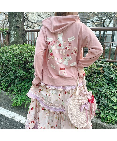 PINK HOUSE（ピンクハウス）の「シュガリースイーツラビットスカート