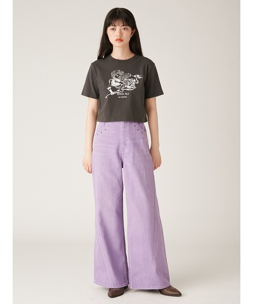 LILY BROWN（リリーブラウン）の「【LILY BROWN × ANNA SUI】ワイド