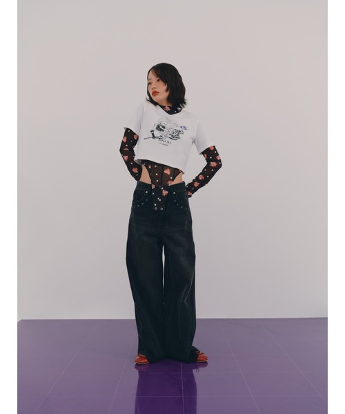 LILY BROWN（リリーブラウン）の「【LILY BROWN × ANNA SUI】ワイド