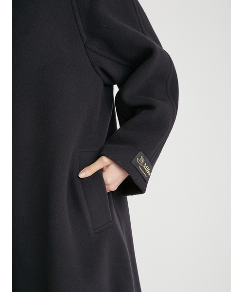 CELFORD（セルフォード）の「Aラインスタンドカラーコート（ステン