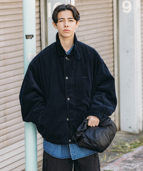セール】NAUTICA/ノーティカ 中綿 ストーンバイオ加工 コーデュロイ