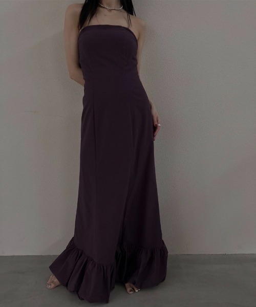 Ameri（アメリ）の「LAYERED BALLOON HEM DRESS（ドレス）」 - WEAR