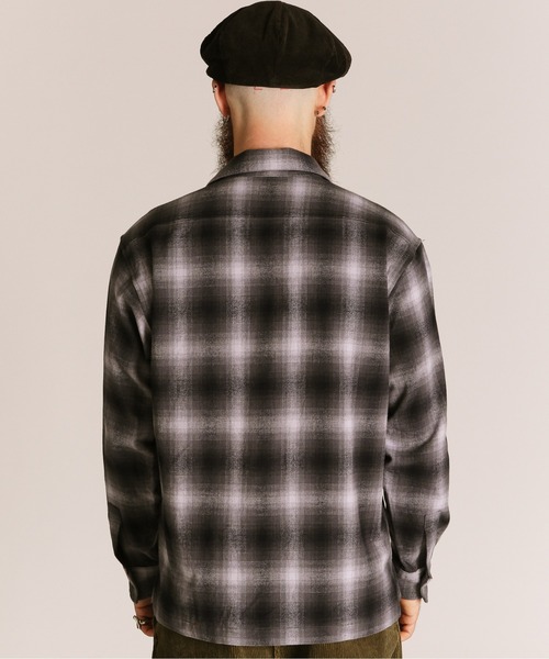 Schott/ショット/OMBRE CHECK FLANNEL LS SHIRT/オンブレチェック