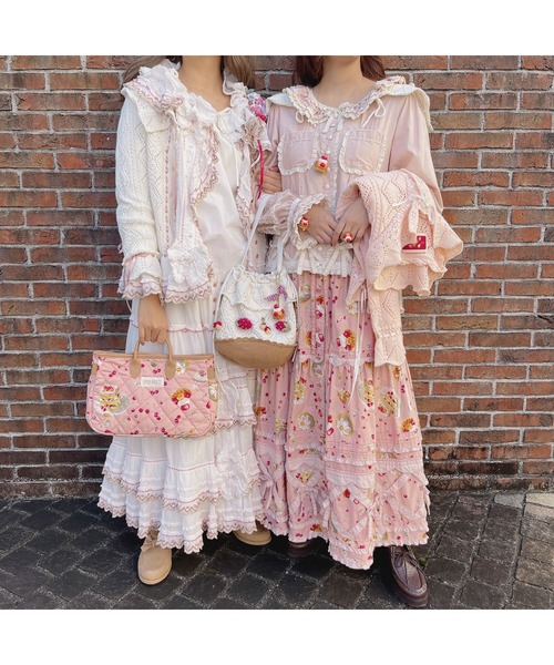 PINK HOUSE（ピンクハウス）の「ドイリーレース使いスカート（スカート