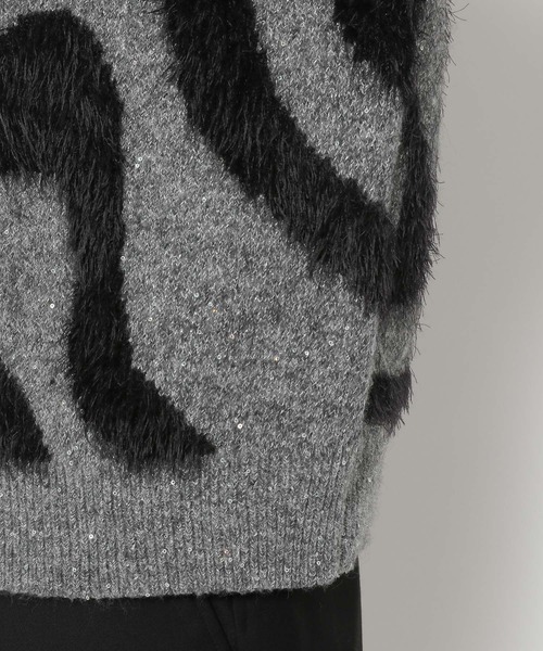 HARE（ハレ）の「イソザイラインスパンコールカーディガン(HARE