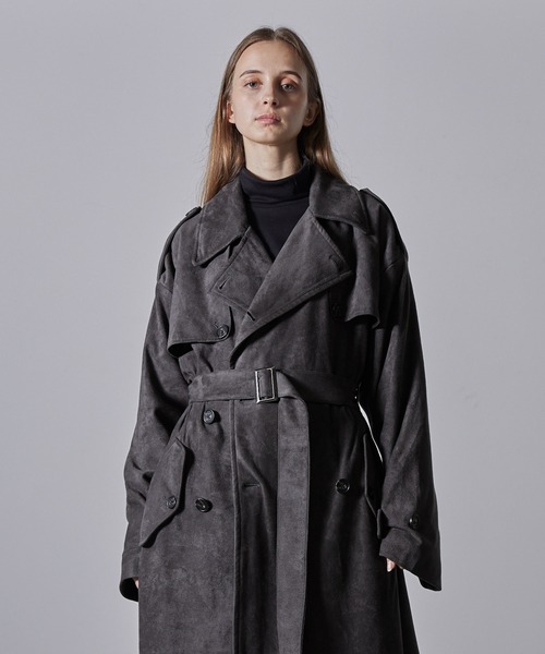 CLEL（クレイル）の「【CLEL】Double Tech Fade Trench Coat/ダブル