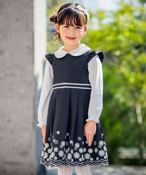 裾刺繍ワンピース（ワンピース）｜ANY（エニィ）のファッション通販