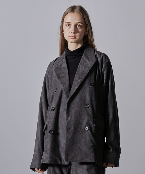 CLEL】Double Tech Fade Tailored Jacket/ダブルテックフェード