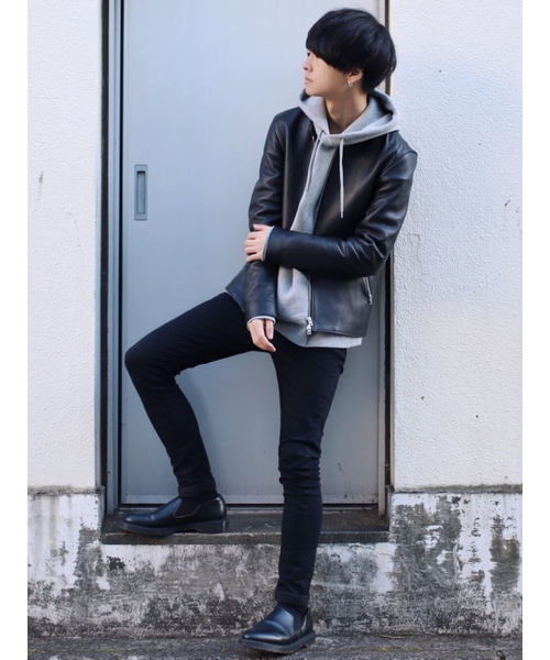 LIDNM（リドム）の「LIDNM/リドム/ラムレザーシングルライダース