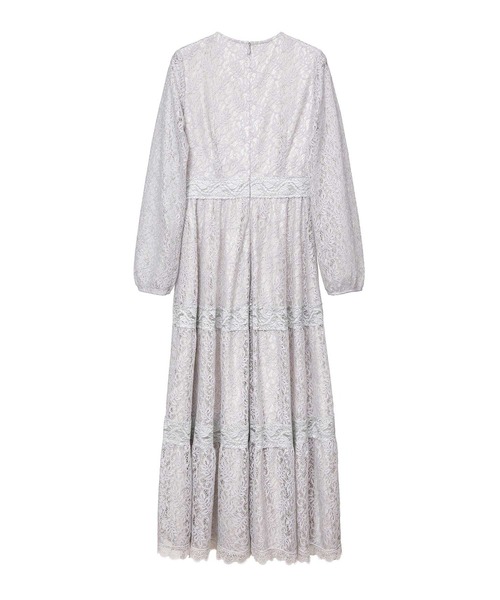 emiriawiz（エミリアウィズ）の「レース切り替えロングワンピース