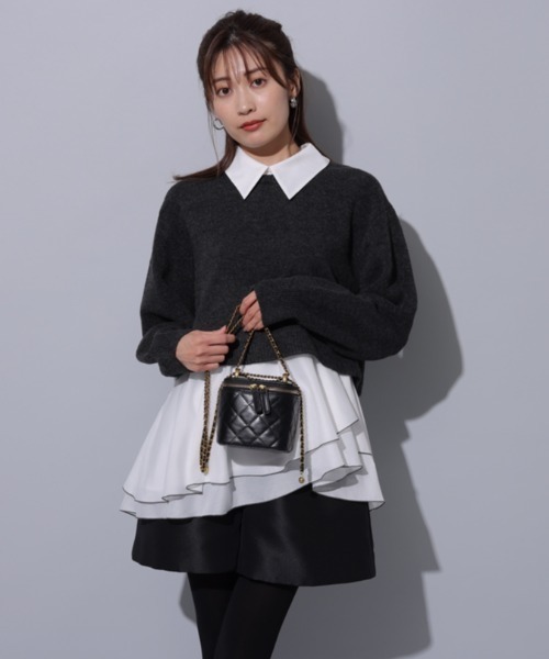 Apuweiser-riche（アプワイザーリッシェ）の「ニットレイヤード