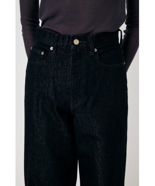 MOUSSY（マウジー）の「GLITTER DENIM WIDE STRAIGHT（デニムパンツ