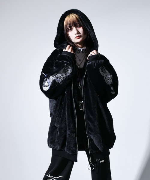 REFLEM（レフレム）の「『REFLEM/レフレム』ドラゴン刺繍BIGファー