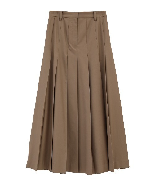 CLANE（クラネ）の「CLANE/クラネ/WIDE PLEATS LONG SKIRT（スカート