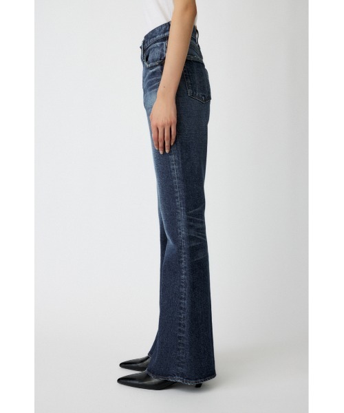 MVS D/BLU FLARE(L)（デニムパンツ）｜MOUSSY（マウジー）の