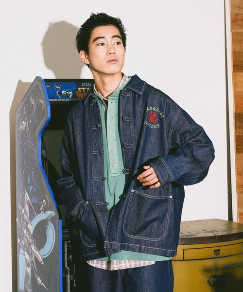 niko and JEANS] EMBROIDERED DENIM JACKET（デニムジャケット