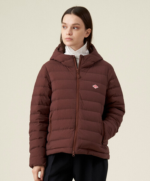DANTON（ダントン）の「WOMEN'S STRETCH NYLON MIDDLE DOWN HOODED