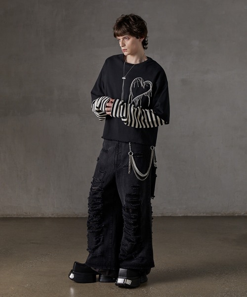 GRANCY（グランシー）の「【GRANCY】Patterned All Over Rhinestone