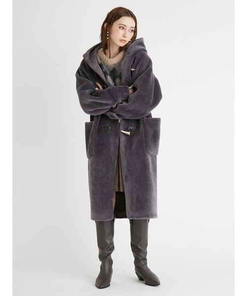 FURFUR（ファーファー）の「ボアダッフルコート（ダッフルコート