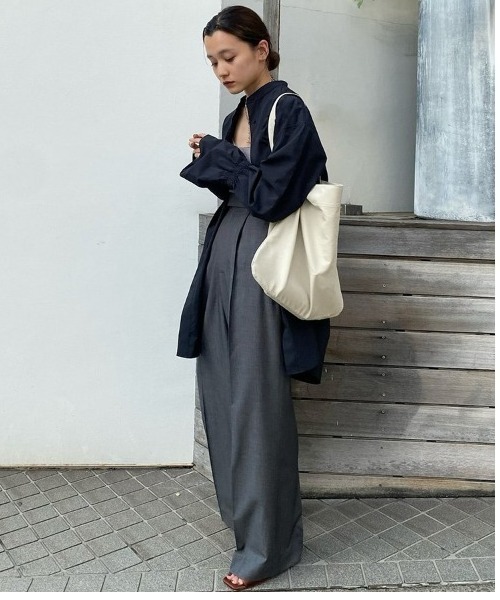 セール】スムースタックトラウザース（デニムパンツ）｜TODAYFUL