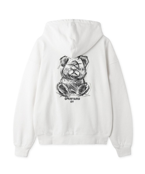 OY/オーワイ』 EMBROIDERED SKETCH DOLLY HOODIE ZIP UP/ エンブ