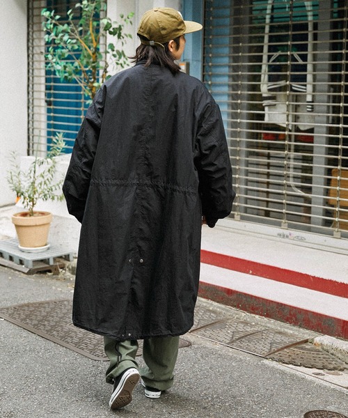 7WAY ファー切替ライナーブルゾン＆フード脱着 ビッグシルエットM-65