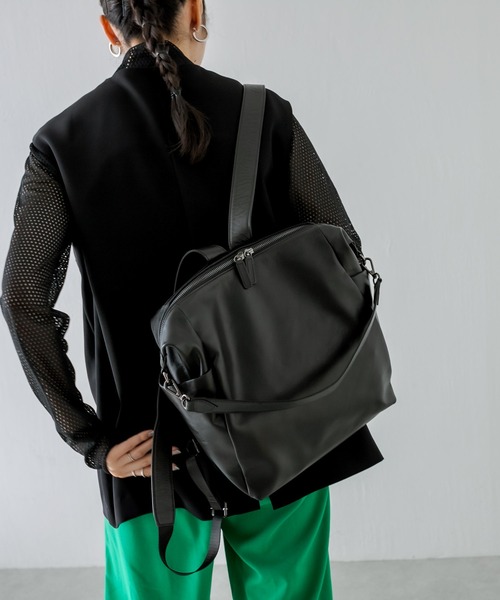 2WAYスクエアリュック（バックパック/リュック）｜ear PAPILLONNER