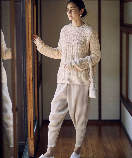 SEA（シー）の「プリーツ サルエルパンツ（その他パンツ）」 - WEAR