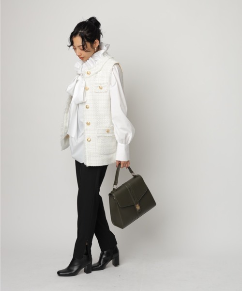 CADUNE（カデュネ）の「スプリングツィードジレ（その他アウター